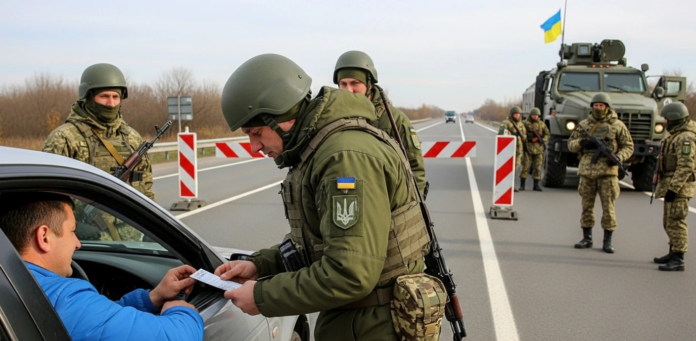 вручення повісток на блокпостах