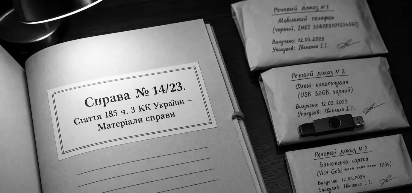 докази захисту